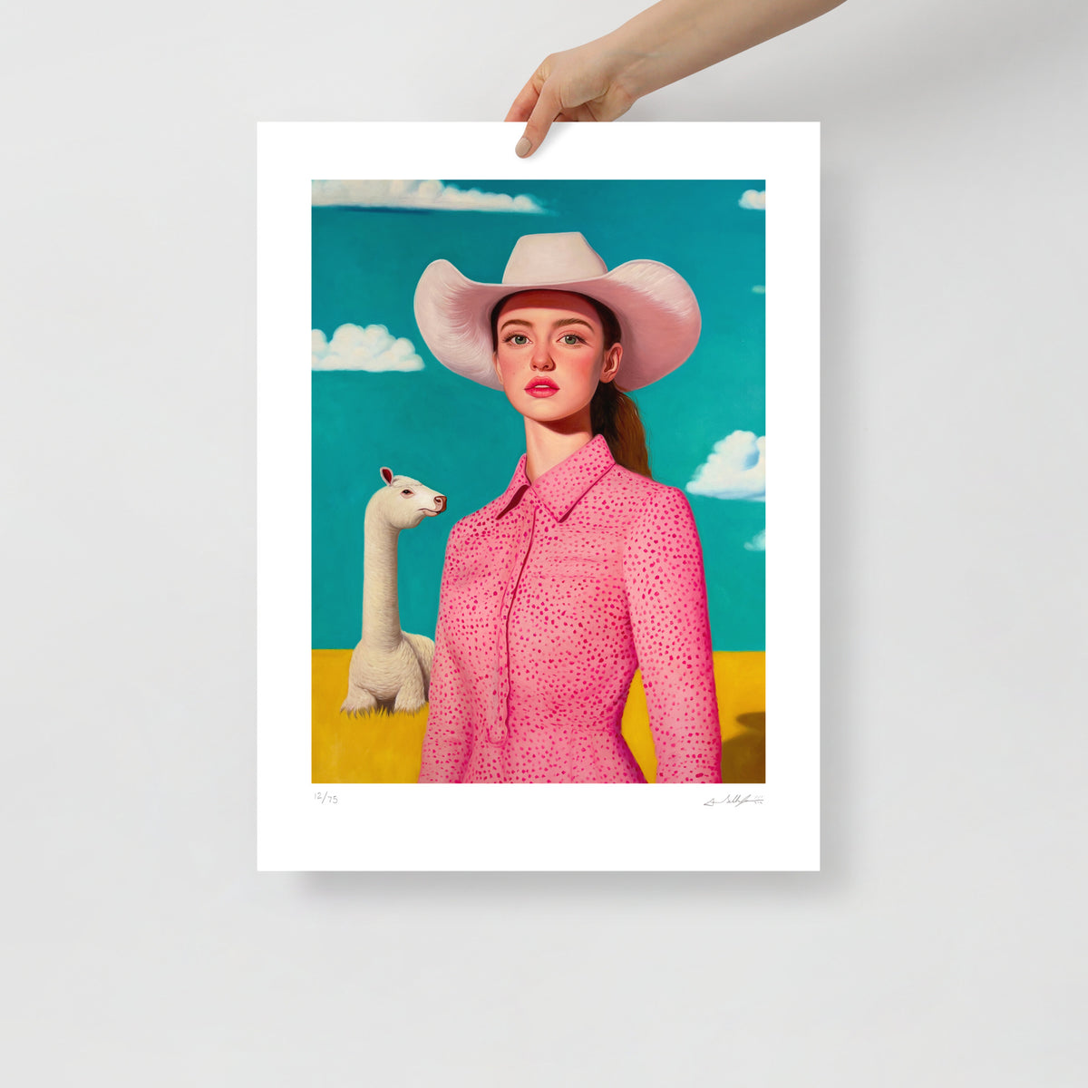 Limited Edition Print • 18" x 24" • The Clock Didn’t Stop, It Just Changed Hands