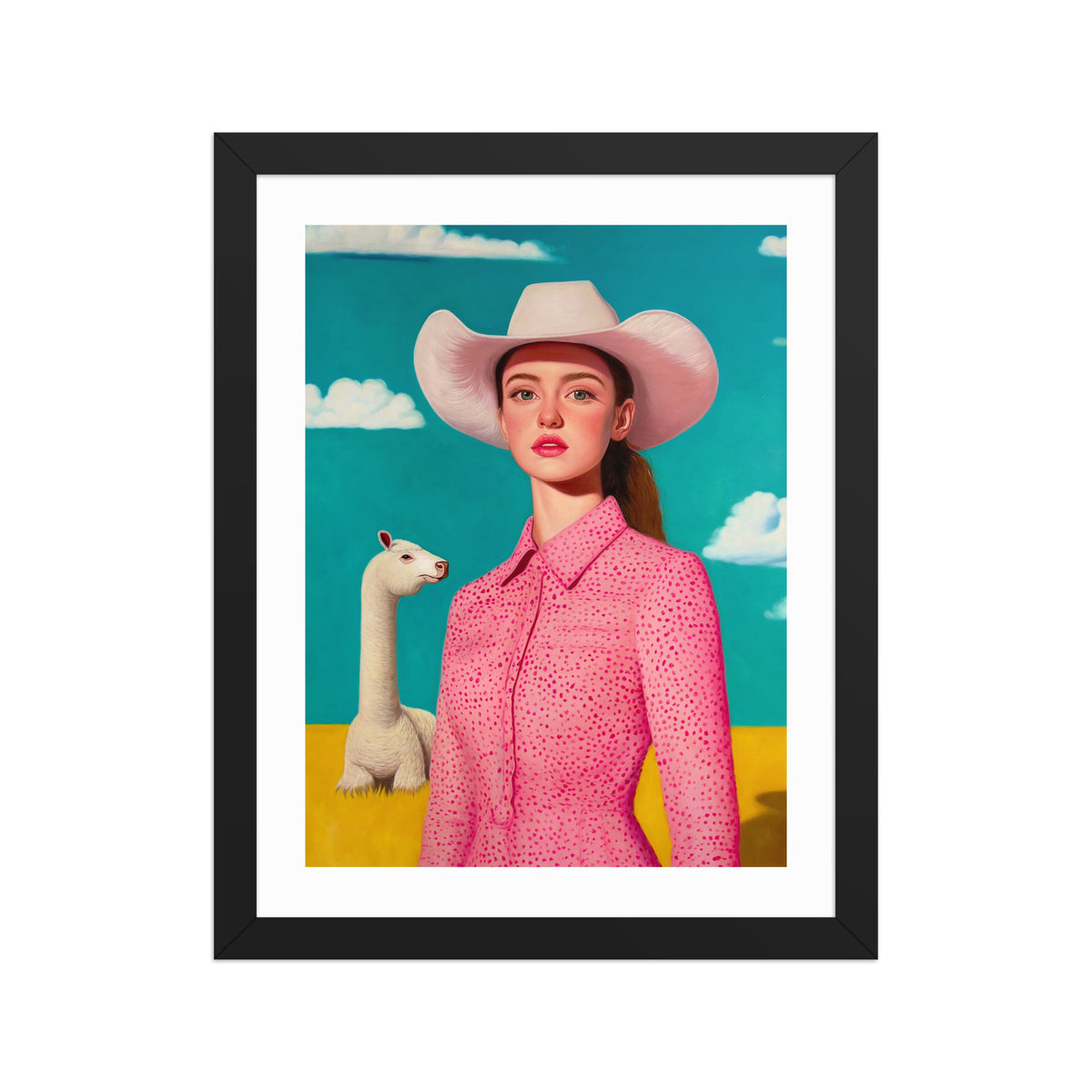 Framed Open Edition Print • 11" x 14" • The Clock Didn’t Stop, It Just Changed Hands