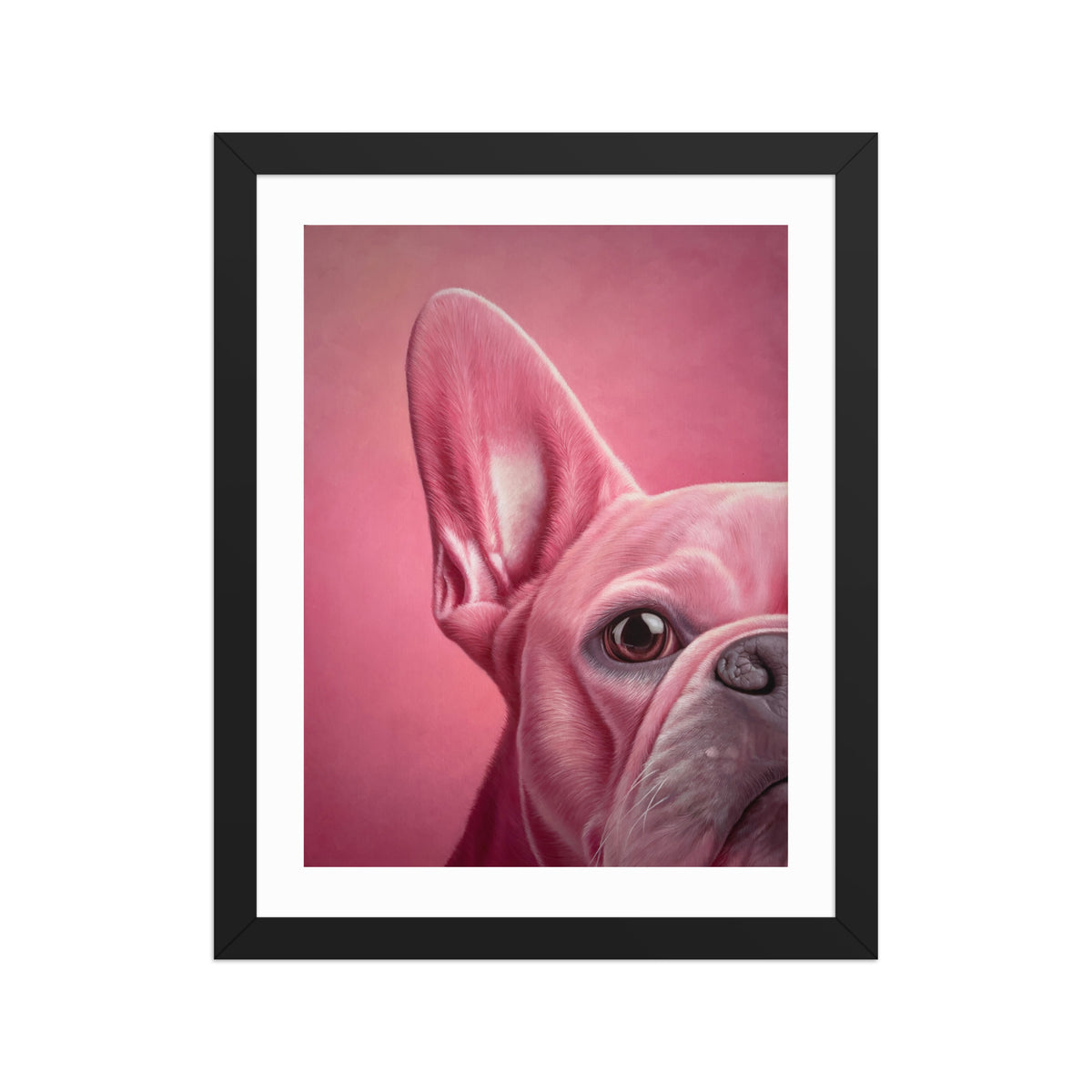 Framed Open Edition Print • 11" x 14" • You’re Holding The Leash, I’m Holding The Grudge