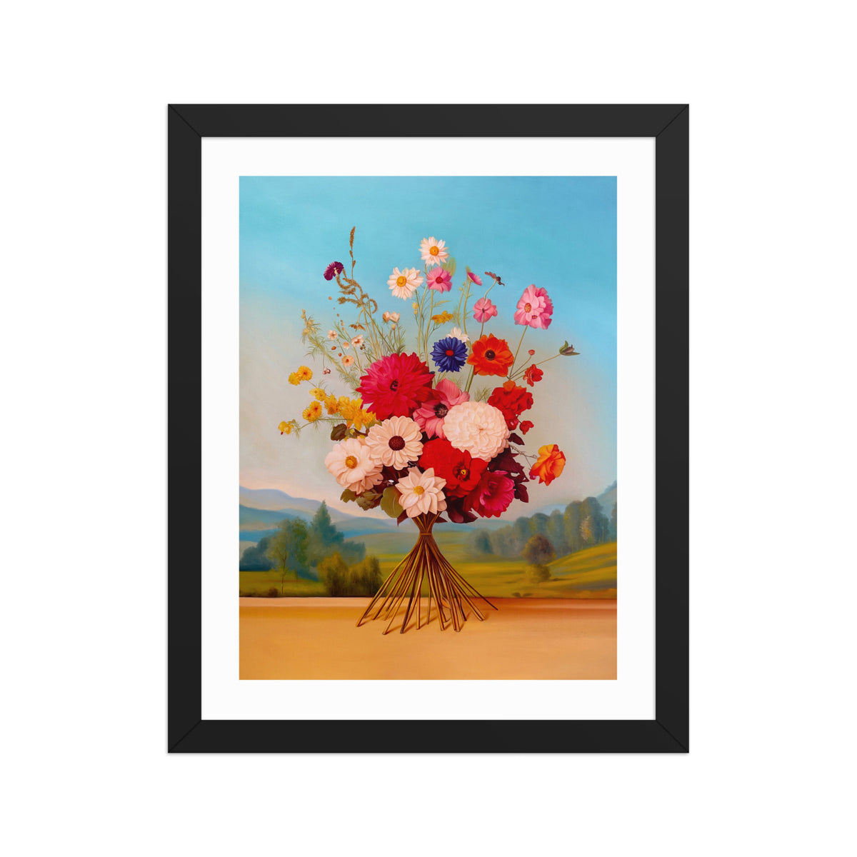 Framed Open Edition Print • 11" x 14" • Small Catastrophes In The Courtship Of Edwin Brash