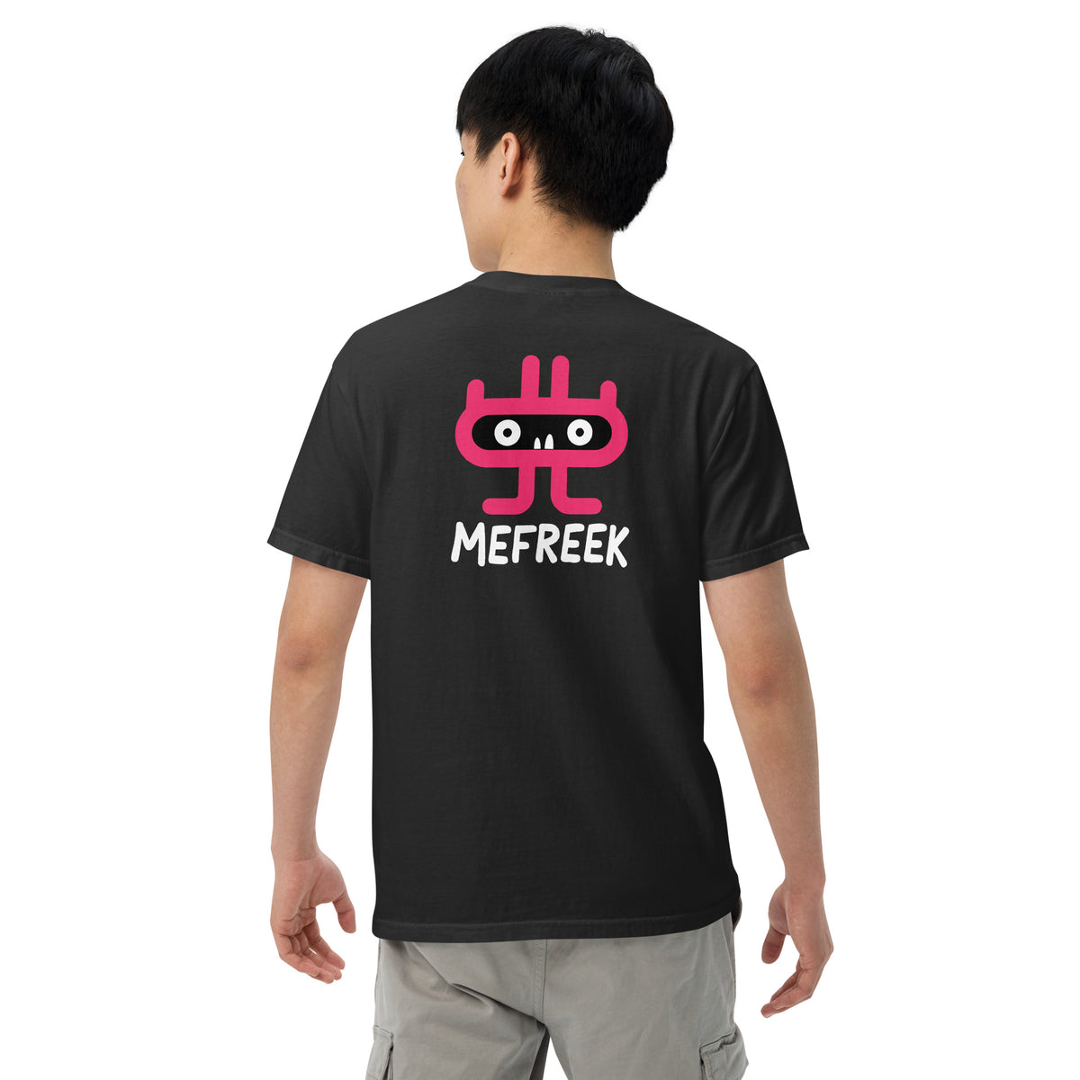 "Underbite" - Black MEFREEK Shirt
