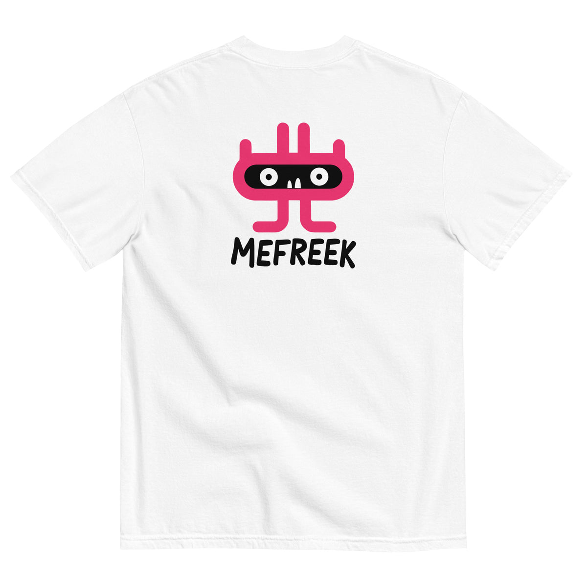 "Underbite" - White MEFREEK Shirt