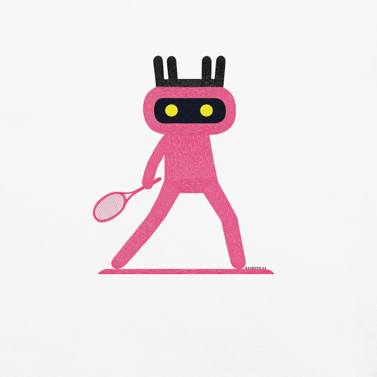 "404 Love Not Found" - NEUROTICAS (Tennis) Shirt