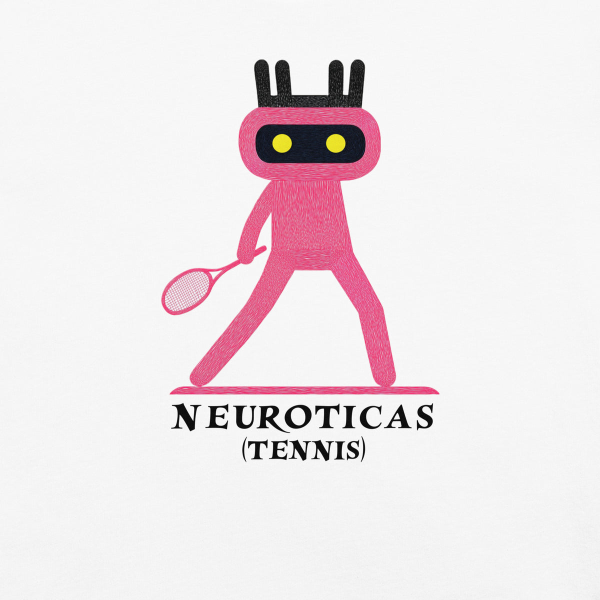 "404 Love Not Found" - NEUROTICAS (Tennis) Shirt