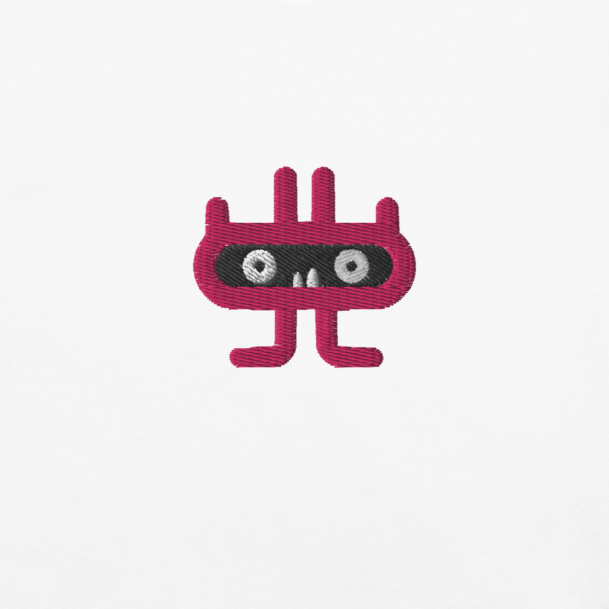 "Underbite" - White MEFREEK Shirt