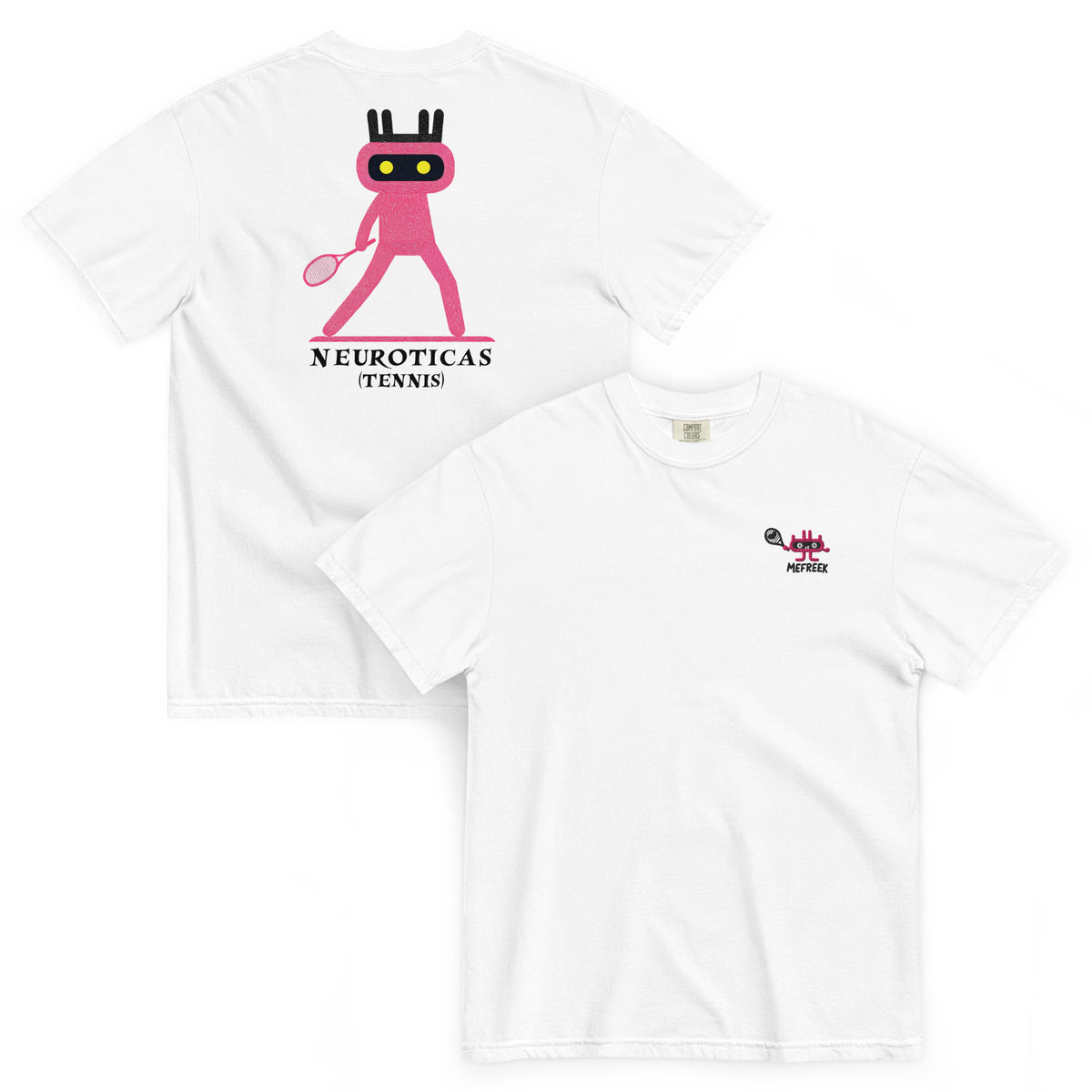 "404 Love Not Found" - NEUROTICAS (Tennis) Shirt