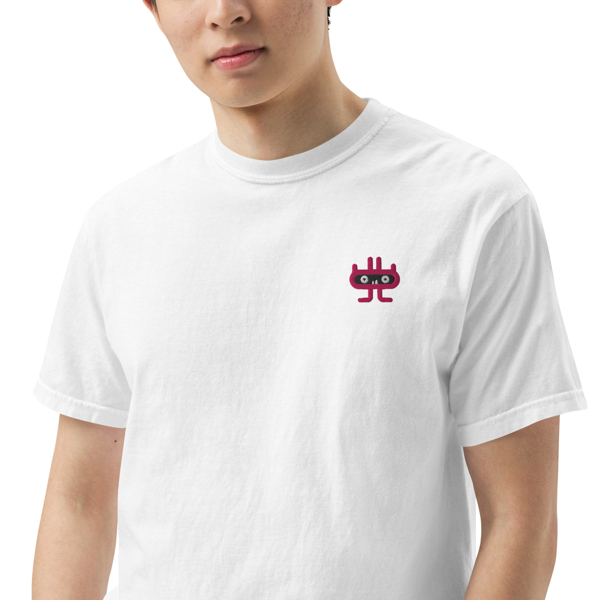 "Underbite" - White MEFREEK Shirt